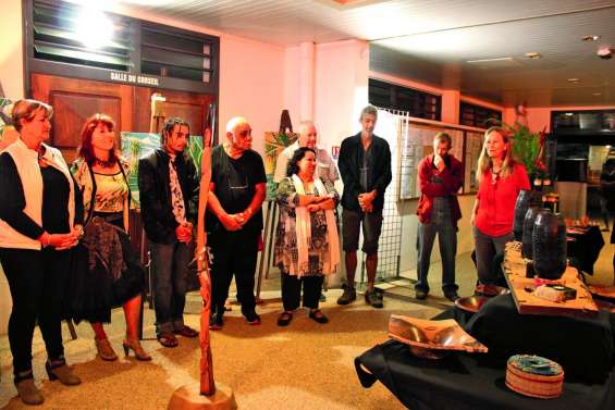 Une mine d’artistes à la mairie de Koumac