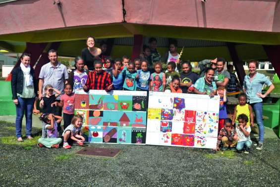 Des élèves de maternelle au lycée Augustin-Ty