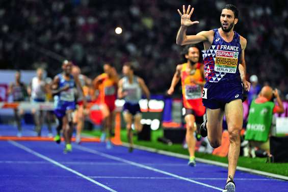 Mahiedine Mekhissi devient quintuple champion d’Europe