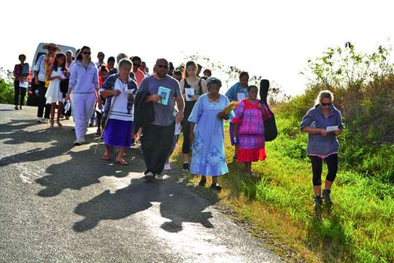 Moment de ferveur en bord de mer