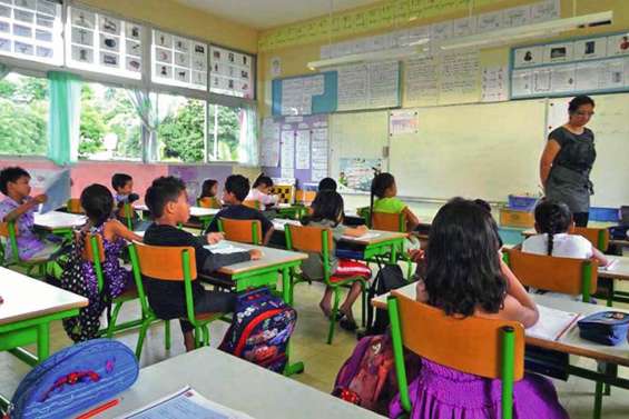 En Polynésie, les vacances c’est fini