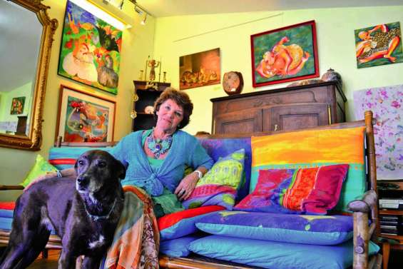 Lise-Marie Harbulot ouvre sa maison aux artistes