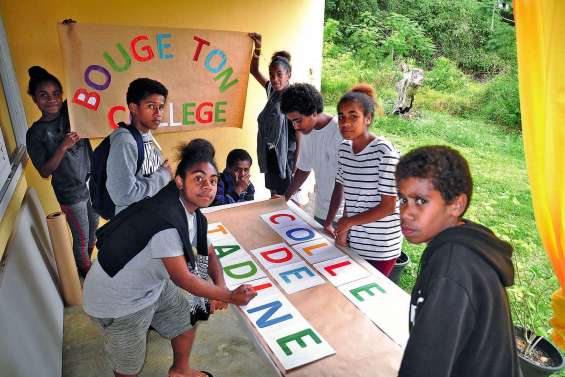 Les jeunes de Tadine  vont présenter leur collège