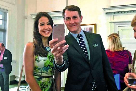 A Brisbane, Léa représente les étudiants étrangers