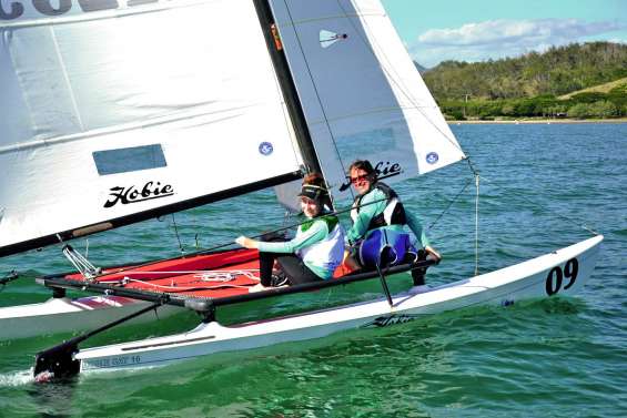 Les femmes ont conquis le lagon