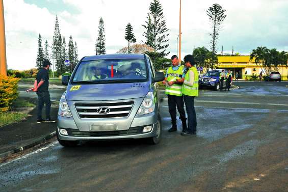 Une centaine de contrôles  en une matinée