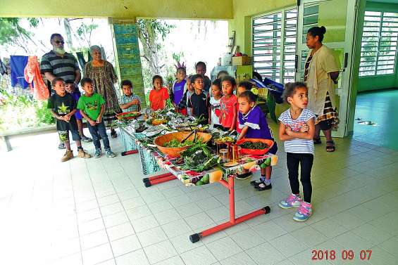 Les écoles de Coula-Gondé  ont fêté le taro