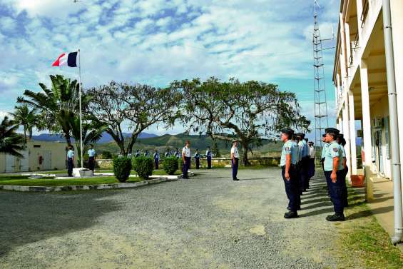 Prise de commandement à la compagnie de gendarmerie de Koné