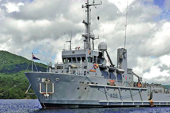 Ils rachètent un navire de guerre néo-zélandais