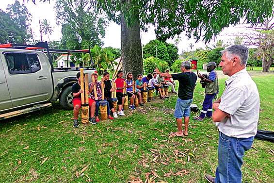 La CHAM en résidence à la tribu de Baco