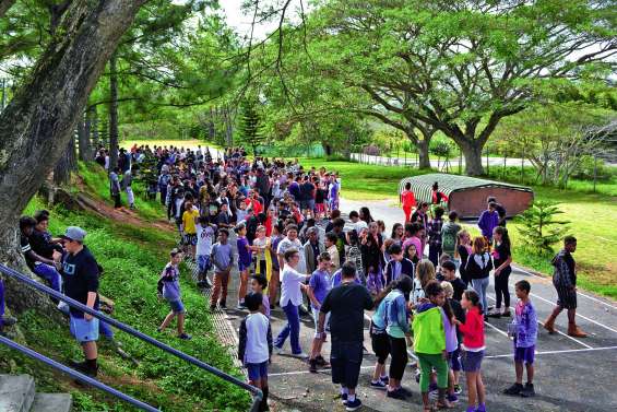 Une alerte incendie grandeur nature  au collège Louis-Léopold-Djiet