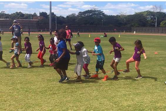 Les Mini-jeux de l'avenir au stade Yoshida