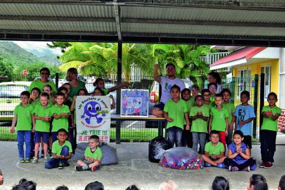 Des écoliers d’Higginson se sont mobilisés