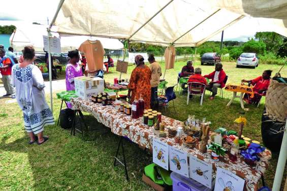 Une grande ruche pour les apiculteurs de Drehu