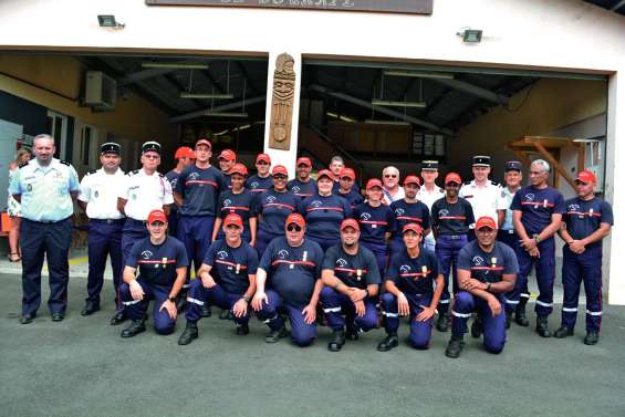 Un double anniversaire chez les sapeurs-pompiers de Bourail