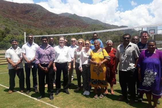 La province Sud en visite à Thio