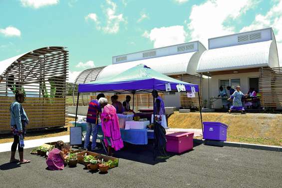 Le marché de Voh était  à la Maison de la femme
