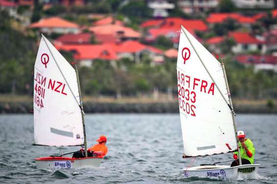 Aurel Martin règne sur les Optimist