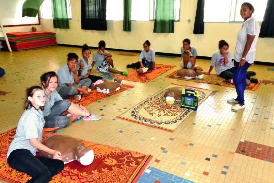 Les collégiens se forment  aux premiers secours