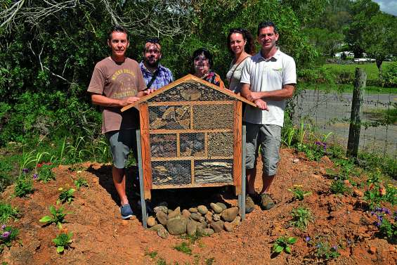Un hôtel d’un genre particulier  inauguré au Jardin calédonien