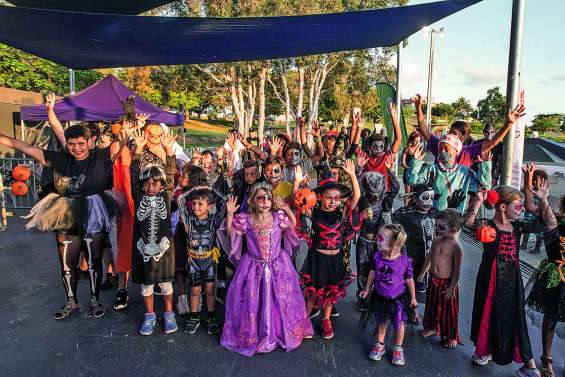 Une course terrifiante au parc de Koutio