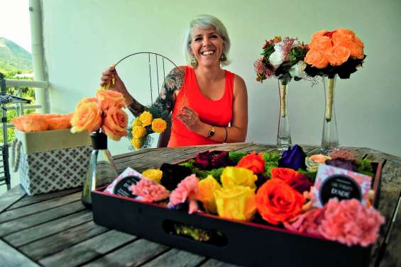 Les compositions florales d’Adeline figées dans le temps pour trois ans