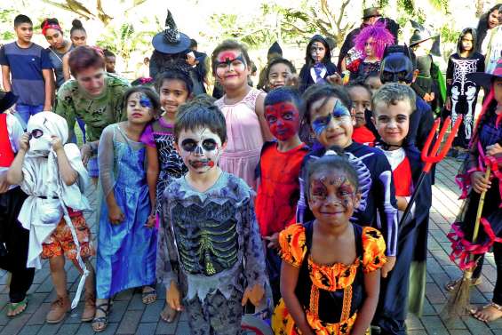 Une fête effrayante au kiosque à musique