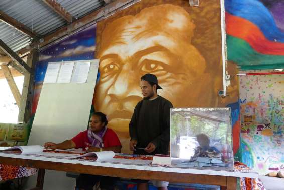 A Hienghène, la mobilisation  sous l’œil de Jean-Marie Tjibaou