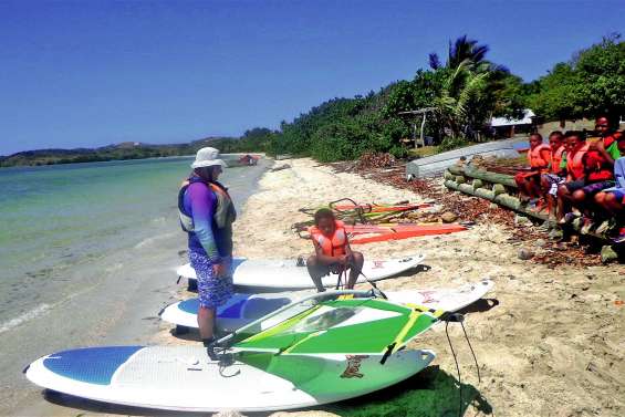 Des cours de voile à domicile