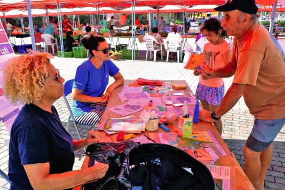 La prévention contre la dengue a pris place au marché