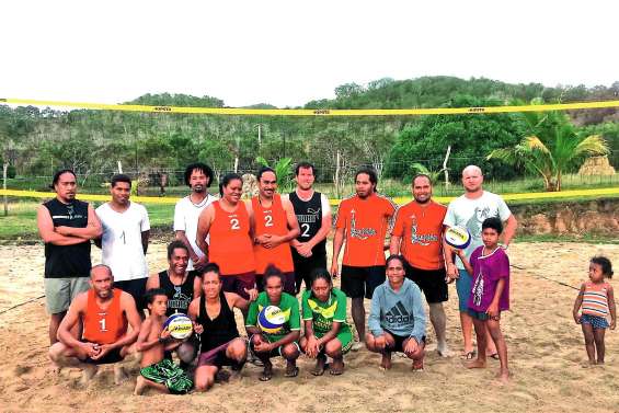 Du beach-volley à Kejaon malgré la météo