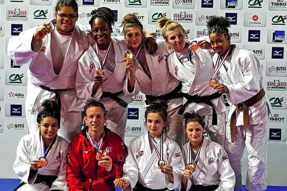 Jaycee Brival sacrée championne de France par équipes cadettes