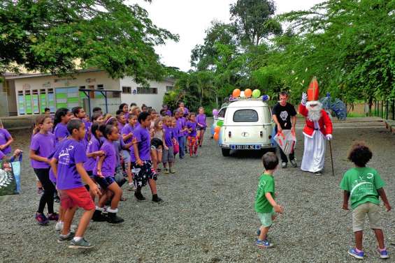 Saint Nicolas a récompensé les enfants