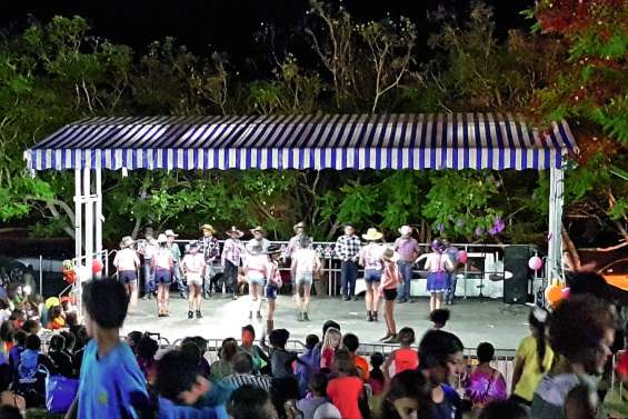 Le spectacle de l’école a bravé la pluie