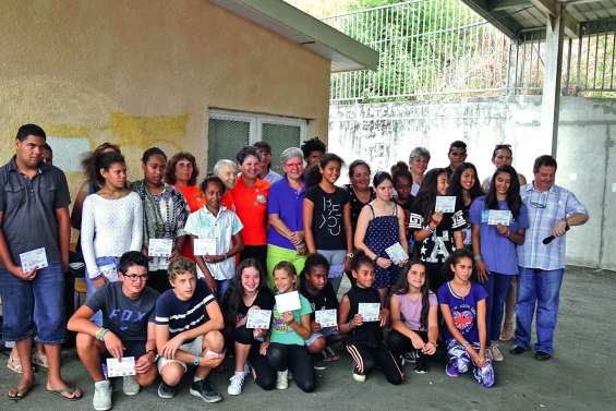 Récompenses de fin d’année au collège