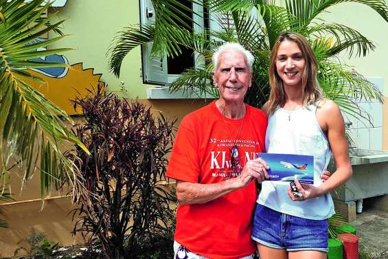 Une gagnante heureuse