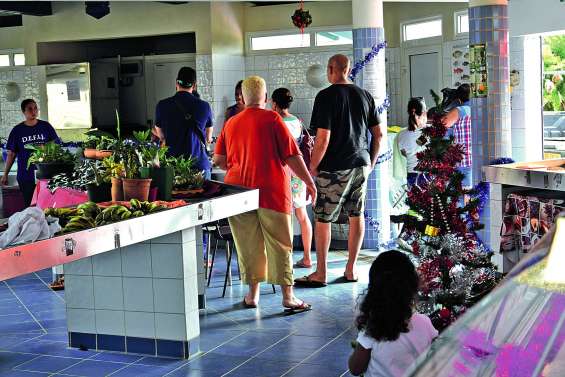 Des produits frais grâce  au marché nocturne