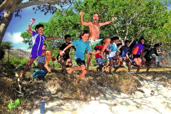 Plage et secourisme au menu des vacances
