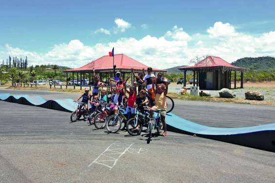 Une journée pumptrack pour les enfants de la commune