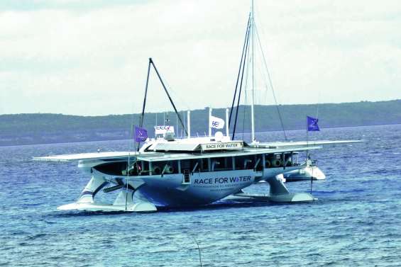 Escale à Lifou, avant Nouméa pour la Race for Water Odyssée