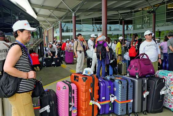 258 touristes chinois ont débarqué en Calédonie