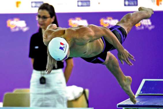 Maxime Grousset bat son record sur 100 mètres