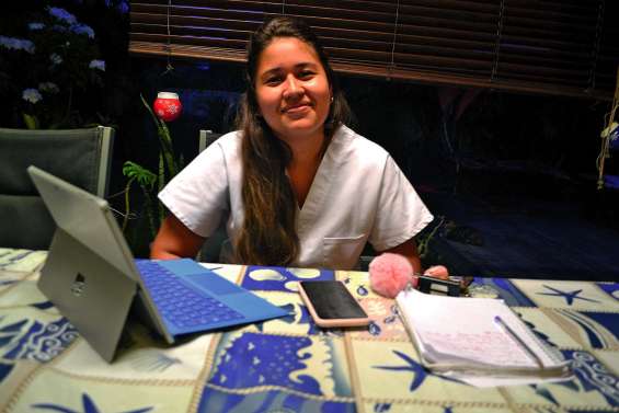 Elodie Ardeven, une future infirmière qui a de la suite dans les idées