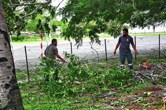 Koumac se prépare maintenant pour la rentrée des classes de lundi