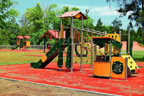 De nouveaux jeux pour enfants au parc de La Coulée