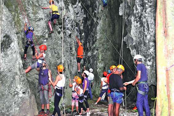 L’escalade pour tous aux Roches Notre Dame