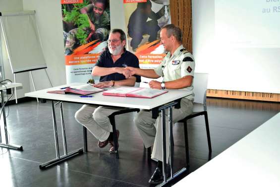 Un nouveau partenariat entre le RSMA et Nord Avenir