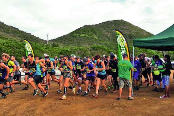 Une course d’entraînement mais en montagne et sous le soleil