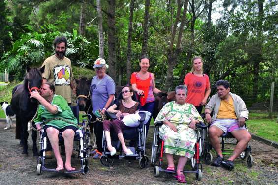 Des séances d’équithérapie à la résidence Gaëtan-Brini