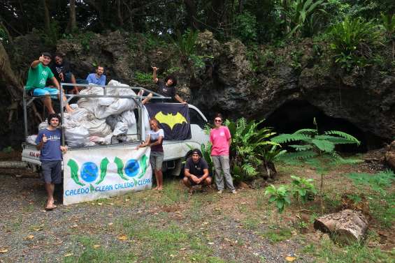 Une grotte nettoyée pour étudier les chauves-souris